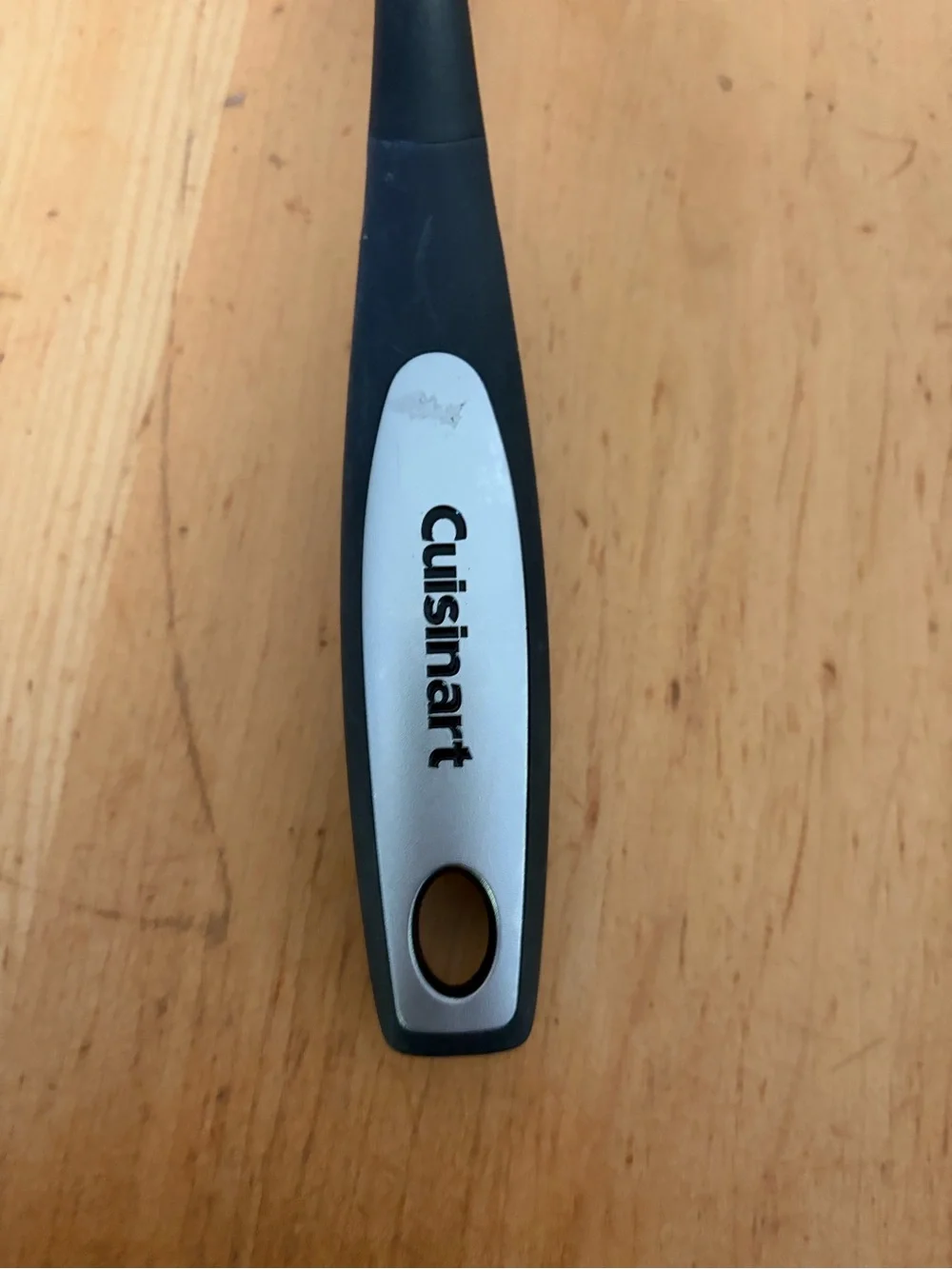 Cuisinart Black and Silver Slotted Turner Spatula